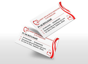Cartes de visite professionnelles du cabinet